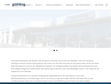 Tablet Screenshot of goethling.de